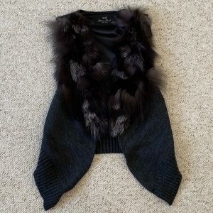 Fur vest